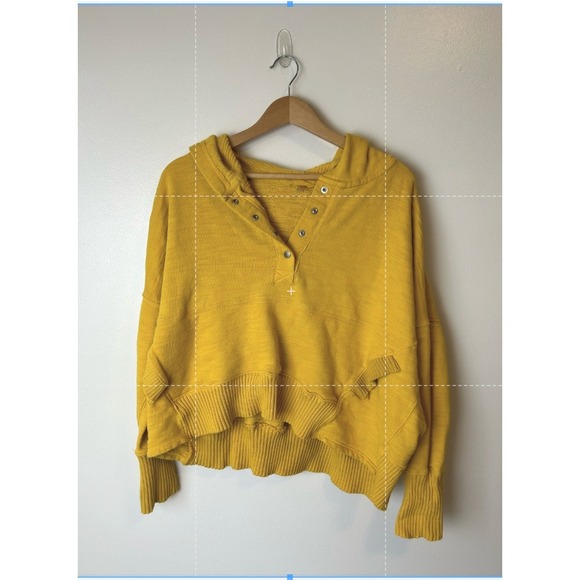 FP Movement by Free People Yellow V-Neck Sweater - Picture 2 of 4